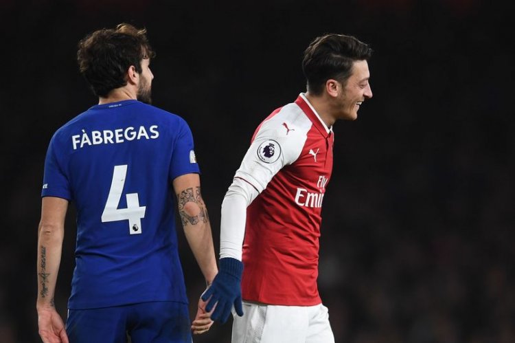 Cesc Fabregas names Arsenal's best five players of the Emirates era and makes Mesut Ozil claim
