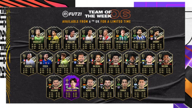 Chelsea and Arsenal stars named in FIFA 21 team of the week squad