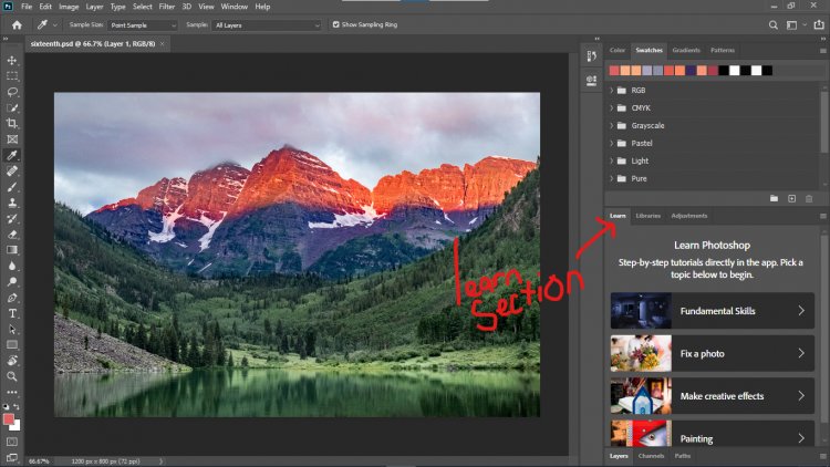 Cool Tip for Adobe Photoshop Beginners.