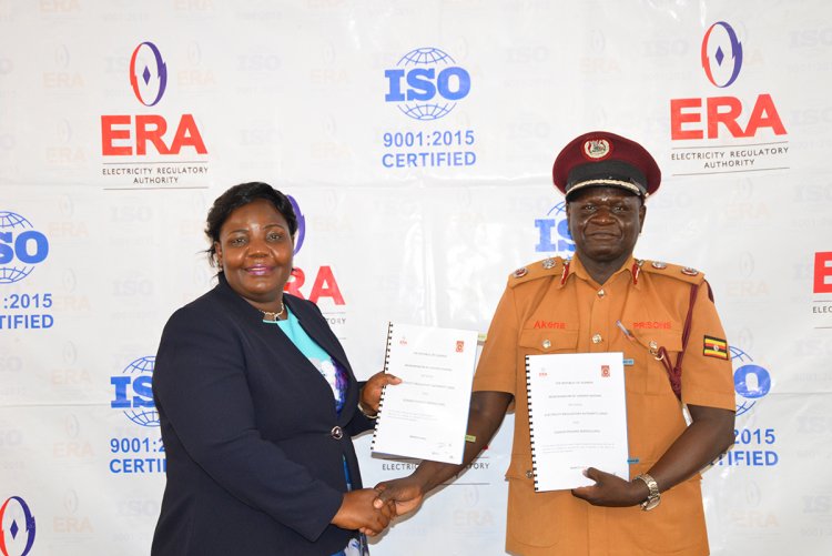 Uganda Prisons inks partnership with Electricity Regulatory Authority to implement a Biomass to Power Project