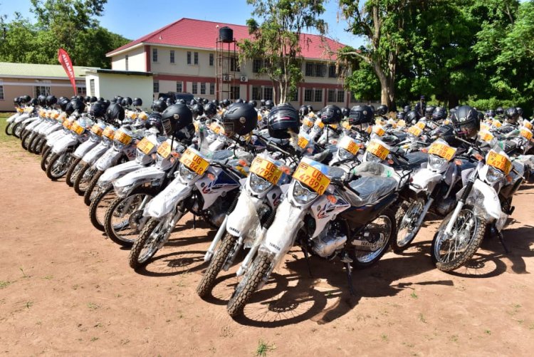 VP Alupo urges LC 3 Chairpersons to enhance monitoring programmes as over 140 receives Motorcycles in Teso Sub-region.