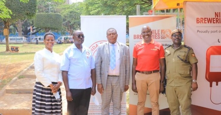 URCS, Nile Breweries in a 3-Day blood donation drive to collect over 800 units of blood