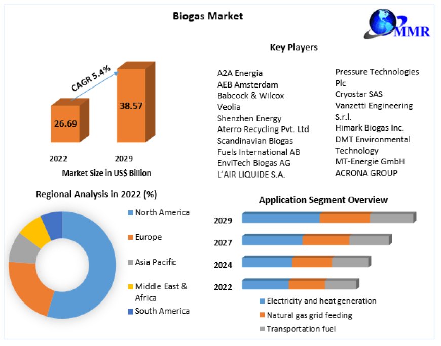 Biogas Market Comprehensive Growth, Research Statistics, Business Strategy, Revenue, Future Scope and Outlook 2029