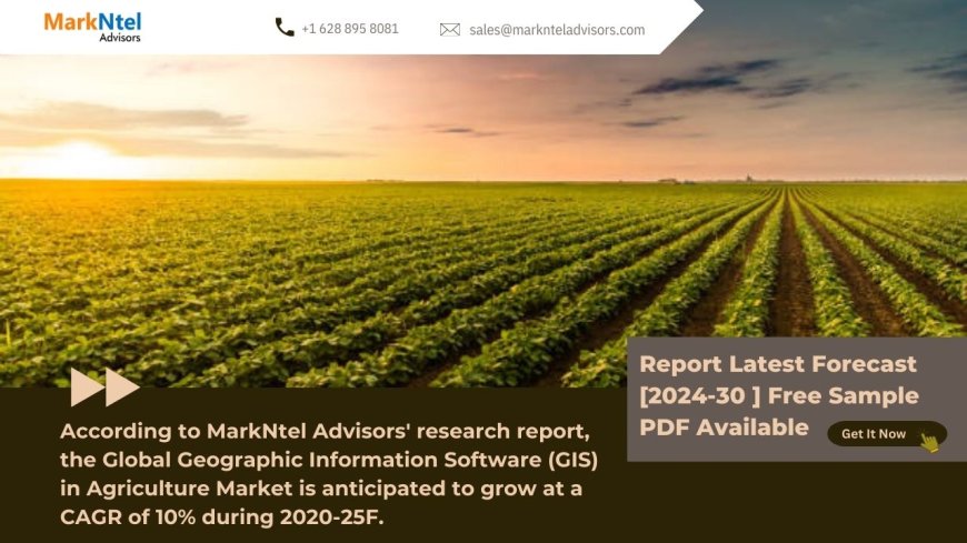 GIS in Agriculture Market Size, Share and Development Insight 2020 | Recent Investment, Growth Opportunities, Ongoing Trends, and Growth Projection