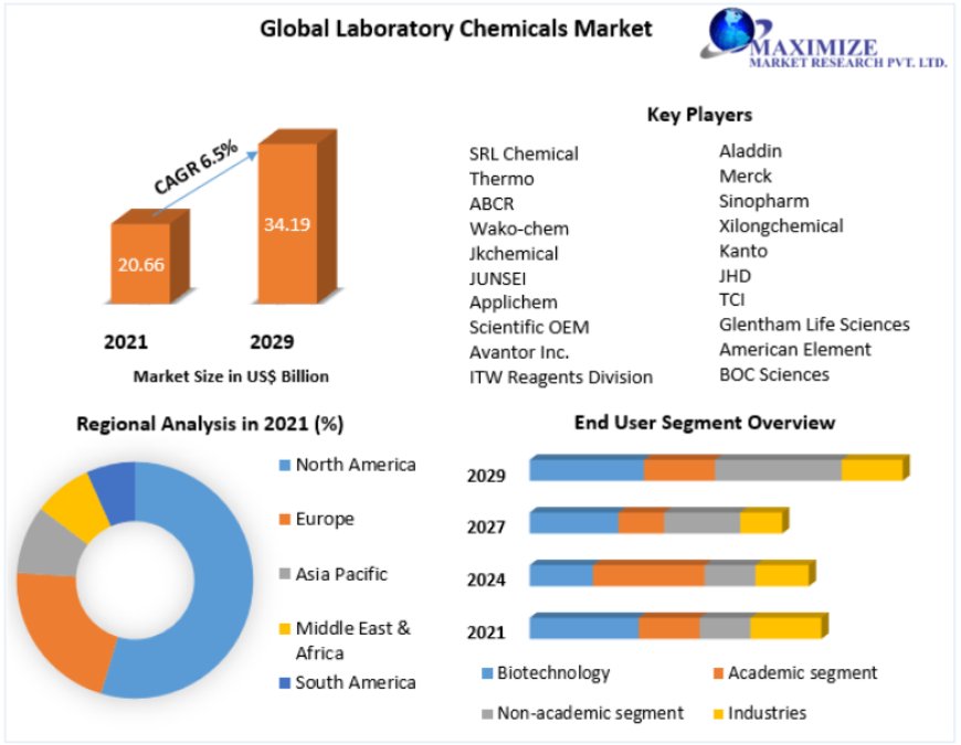 Laboratory Chemicals Market CAGR, Future Growth, Emerging Trends, Qualitative Outlook, and Forecast Till 2029