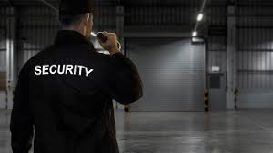 Which three categories of security guards are there?