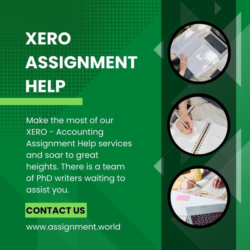 Unlocking Financial Efficiency with achieving Top Grades with Xero Assignment Help