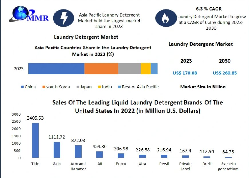 Laundry Detergent Market Report 2030,Share, Top Manufactures And Regional Forecast