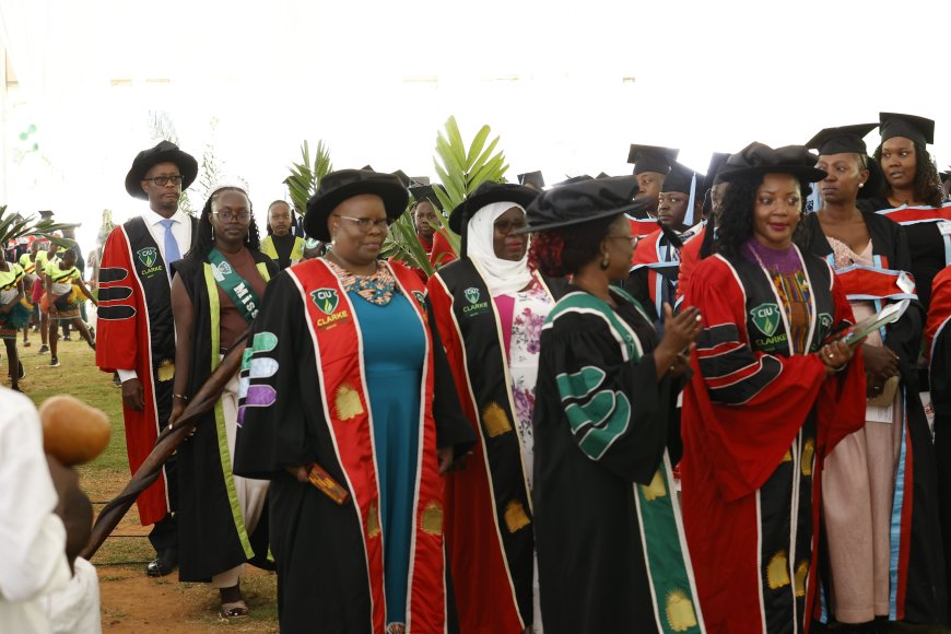 Graduates urged to be catalysts of transformation at Clarke International University’s 14th Graduation ceremony.