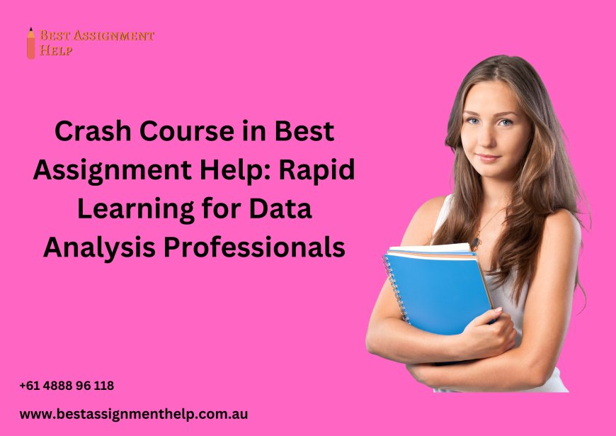 Crash Course in Best Assignment Help: Rapid Learning for Data Analysis Professionals