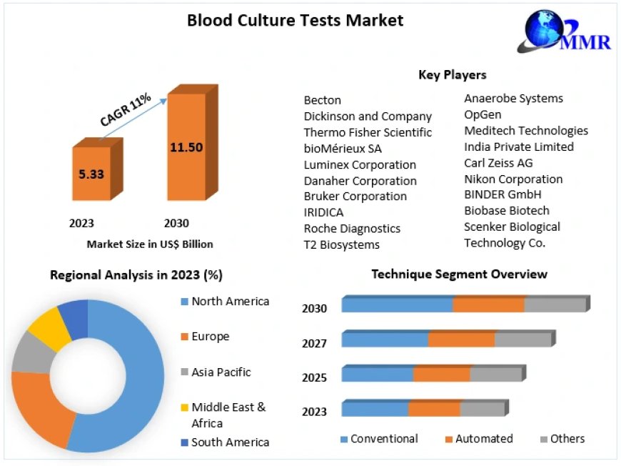 Blood Culture Tests Market Business Trends, Emerging Growth forecast to 2030