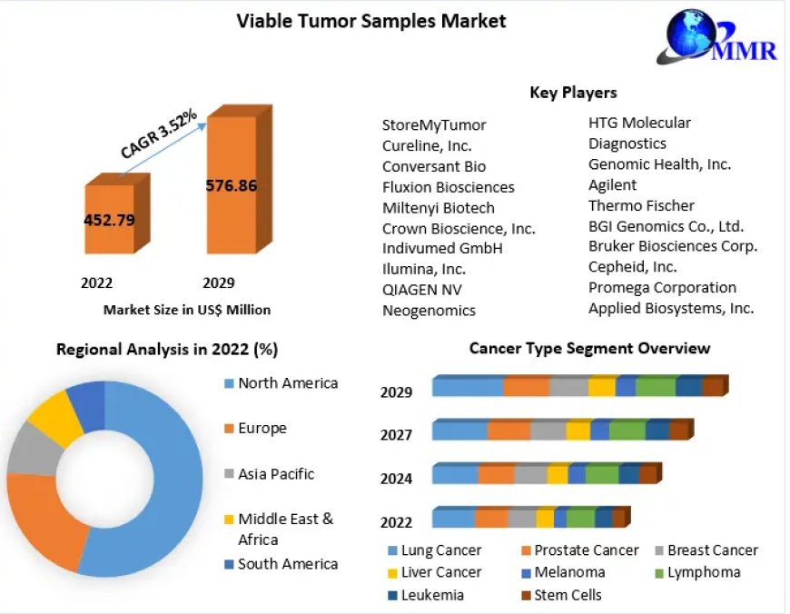 Viable Tumor Samples Market Growth, Trends, Analysis, Regional Outlook and Forecast - 2029