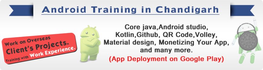 Android courses in Chandigarh