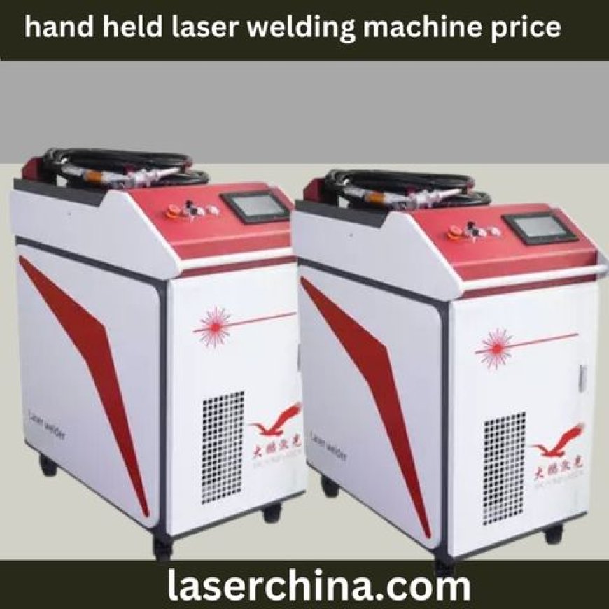 Revolutionize Welding with LaserChina's Handheld Laser Welding Machine