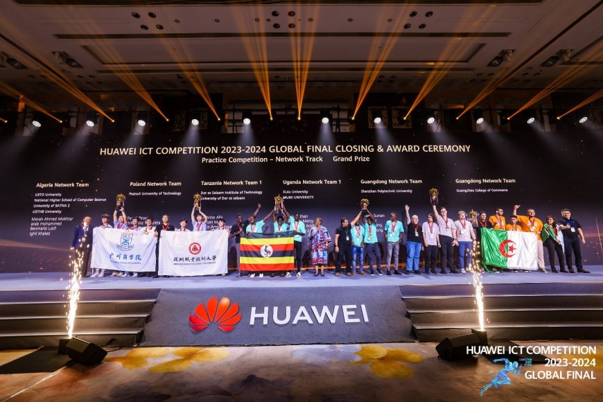 Uganda takes Grand Prize at the 2023-2024 Huawei ICT Competition Global Final