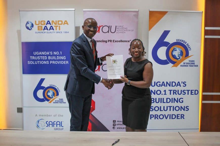 PRAU Forges Strategic Partnership With Uganda Baati In Bid To Promote Easy Access To Quality Building Solutions.