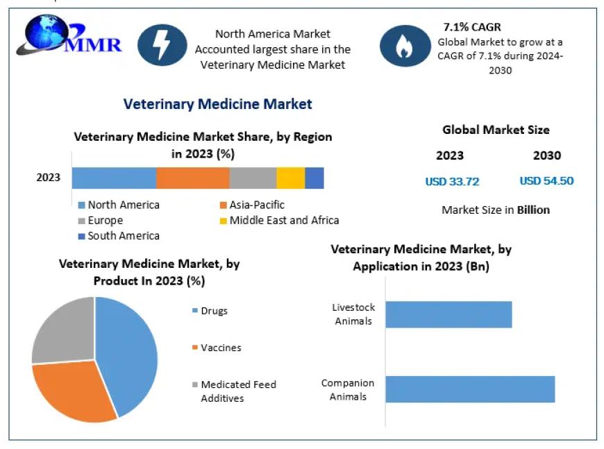 Veterinary Medicine Market Trends, Growth Factors, Size, Segmentation and Forecast to 2030