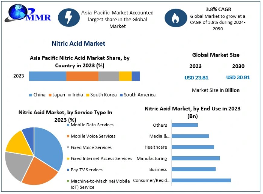 Nitric Acid Market Momentum Unleashed: Size, Share, and Growth Trends | 2024-2030