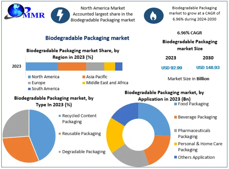 Biodegradable Packaging Market Trends, Growth Factors, Size, Segmentation and Forecast to 2030