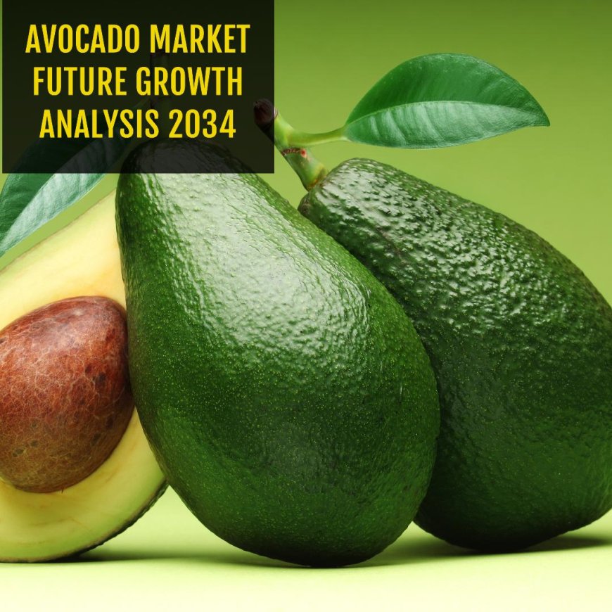 Avocado Market Expected to Exceed US$ 34 Billion by 2034, According to Fact.MR