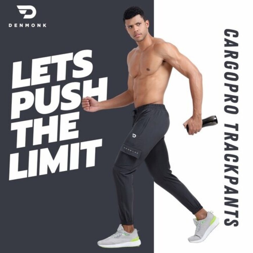 Discover Superior Comfort and Performance with Denmonk’s Men’s Track Pants for Gym