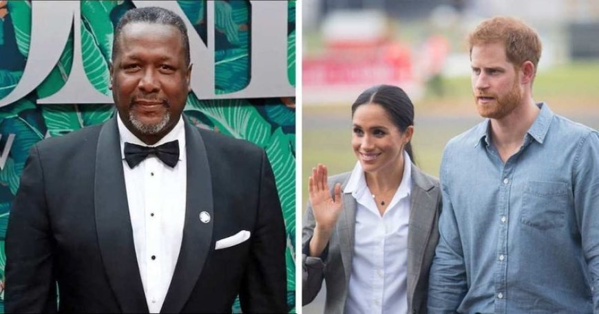 Meghan Markle's 'Suits' co-star Wendell Pierce says she and husband Prince Harry 'look very much in love