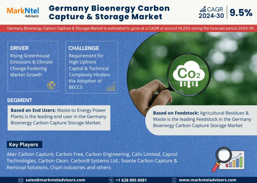 Germany Bioenergy Carbon Capture & Storage Market to Grasp Excellent Growth by 2030