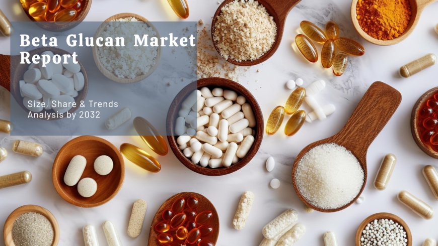 Beta Glucan Market Analysis, Recent Trends and Regional Growth Forecast to  2024-2032