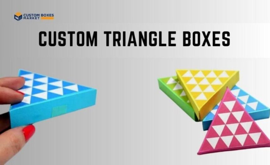 Colorful Triangle Boxes Ideas for Gifting