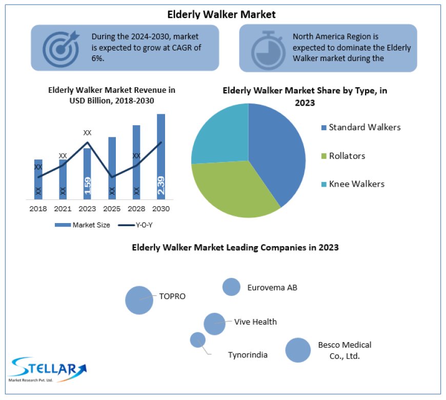 Elderly Walker Market Segmentation, Industry Analysis and Forecast 2030