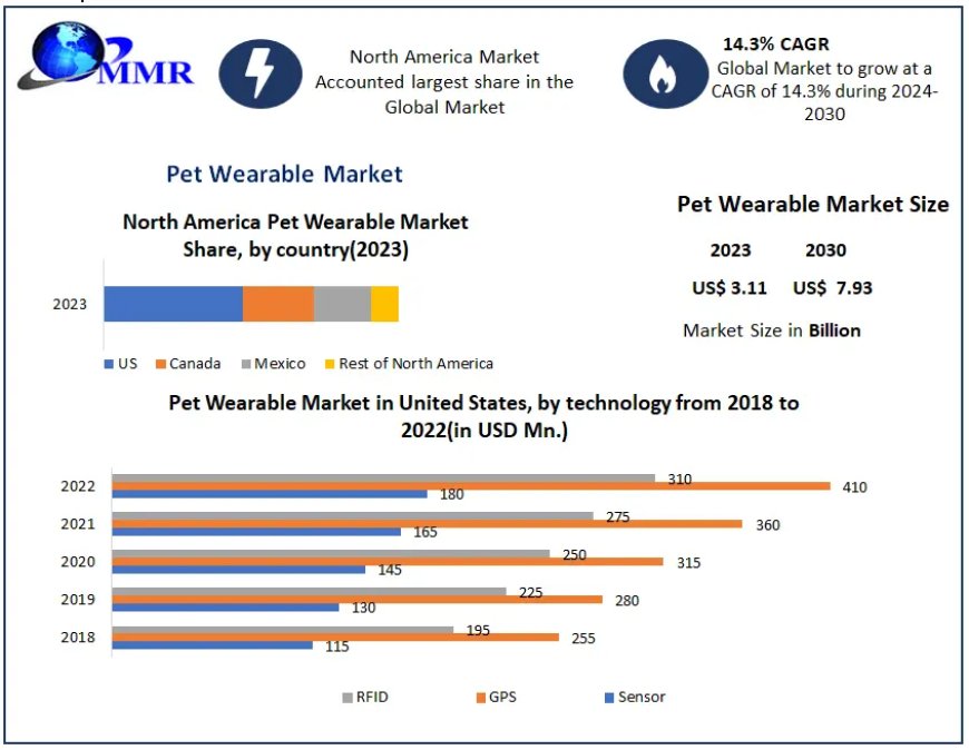 Global Pet Wearable Market Growth, Overview with Detailed Analysis 2023-2030