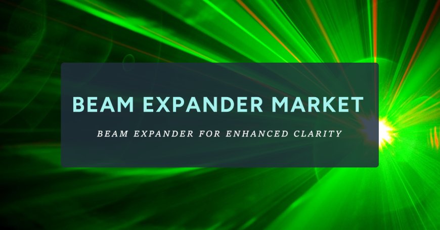 Beam Expander Market Hits US$ 1.4 Billion in 2023, Set to Reach US$ 2.2 Billion by 2033