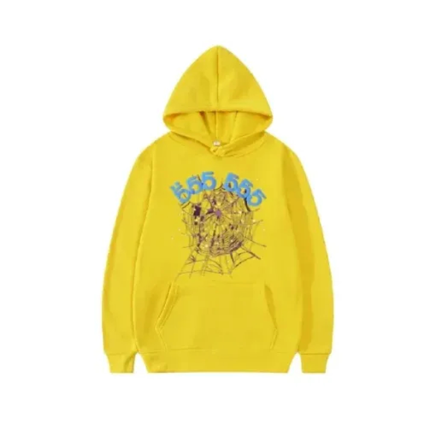 The Yellow Spider Hoodie: A Bold Statement for Men and Women