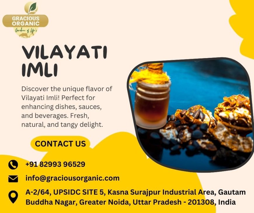 Unlocking Wellness Exploring Vilayati Imli and Organic Multivitamin Blend Powder