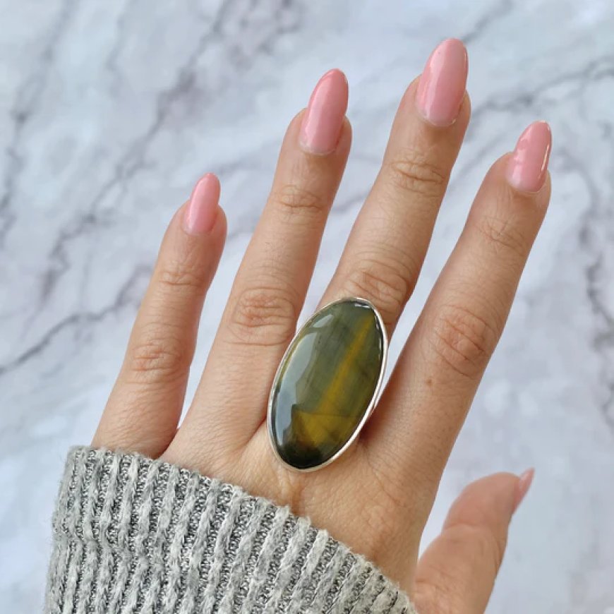 The Magic of Blue Tiger Eye Ring: Jewelry Inspired by Nature's Patterns