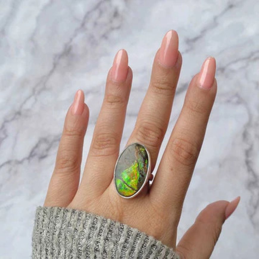 Explore The World of Ammolite Rings