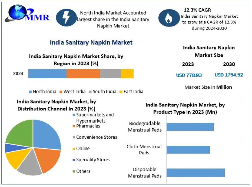 India Sanitary Napkin Market  Report, Size with Growth Research ,Comprehensive Insights 2029