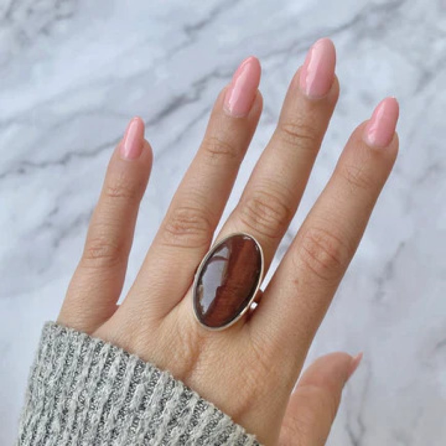 Timeless Glamour: Red Tiger Eye Rings for Enduring Allure