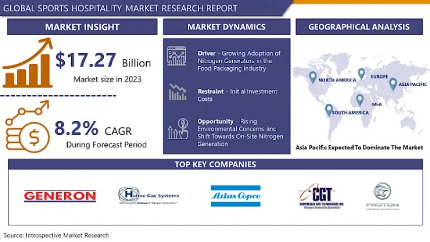 Nitrogen Generator Market Size To Grow At A CAGR Of 8.20% In The Forecast Period Of 2024-2032