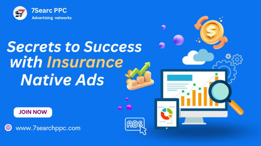 Insurance Native Ads  | Financial Advertising Services