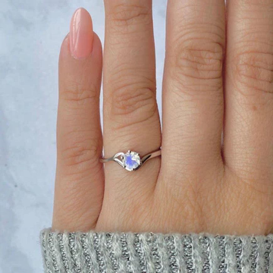 Buy Dainty Moonstone Rings online at the best price