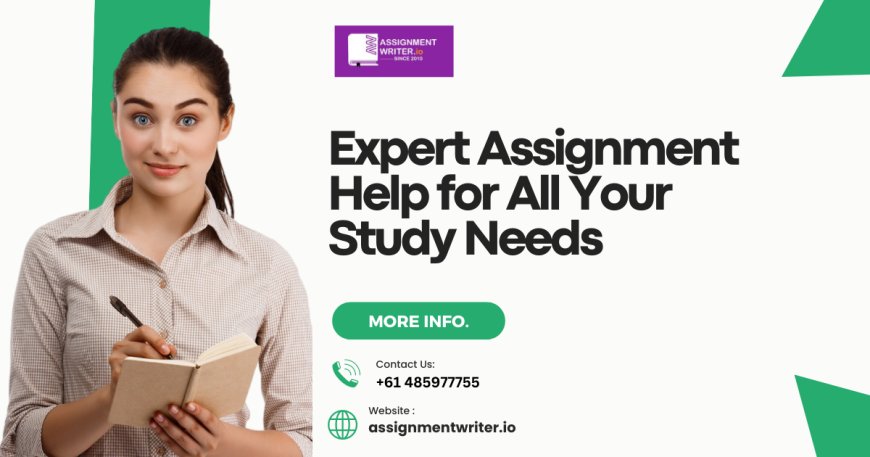 Expert Assignment Help for All Your Study Needs