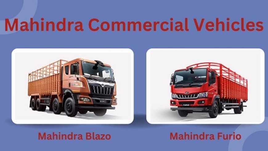 Mahindra Trucks Accessories and Specifications in India