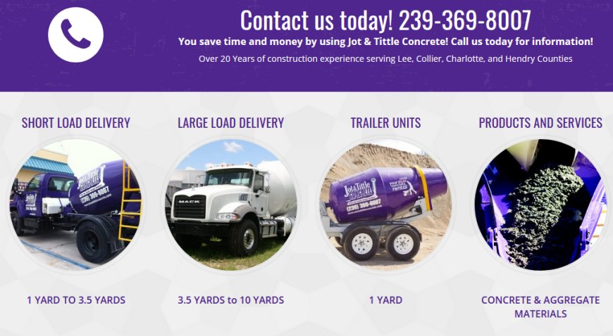 Ready Mix Concrete Companies in Southwest Florida: A Comprehensive Overview!