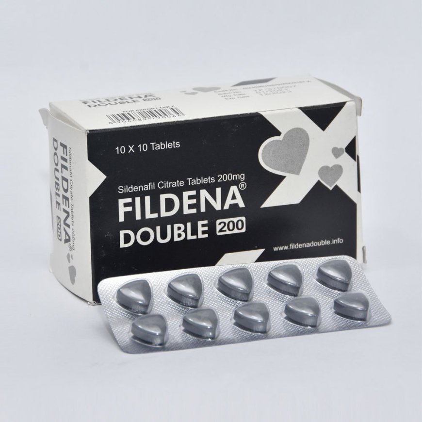 Fildena Double 200: Say Goodbye To Erectile Dysfunction