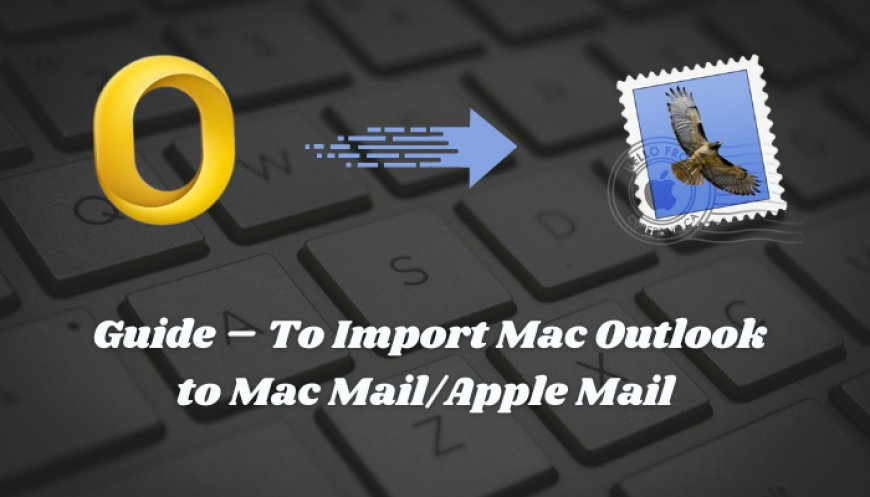 Guide – To Import Mac Outlook to Mac Mail/Apple Mail