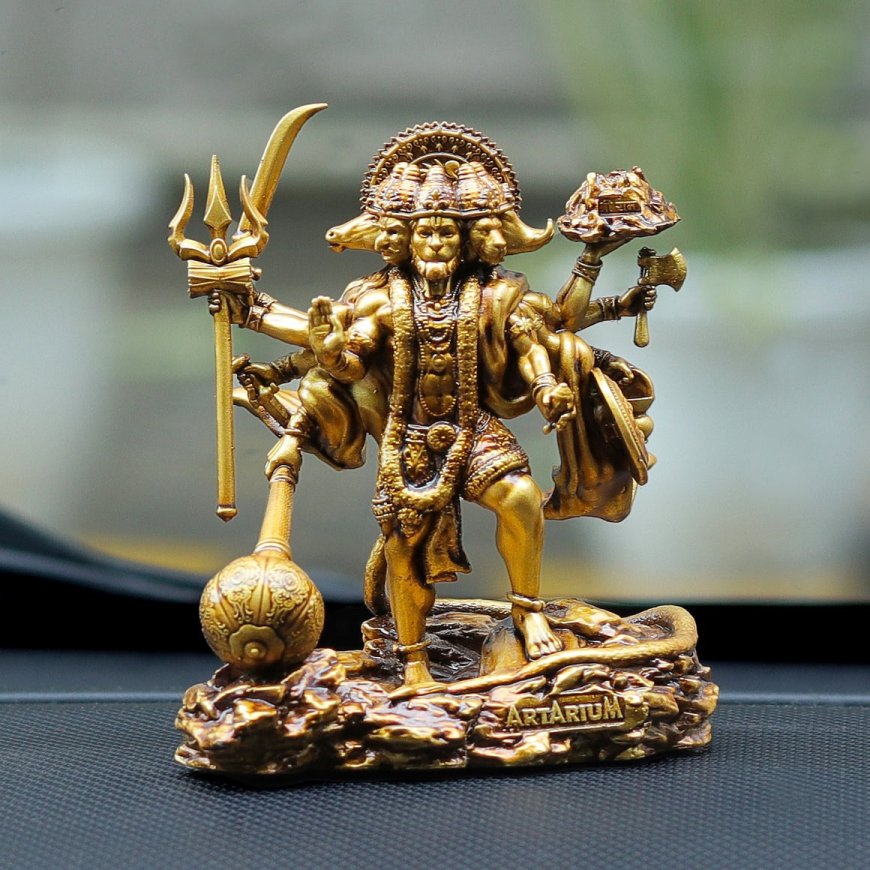 Panchmukhi Hanuman Ji Idol: A Symbol of Divine Protection and Strength