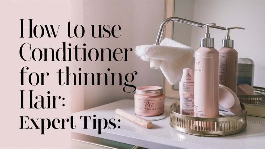 How to Use Conditioner for Thinning Hair: Expert Tips