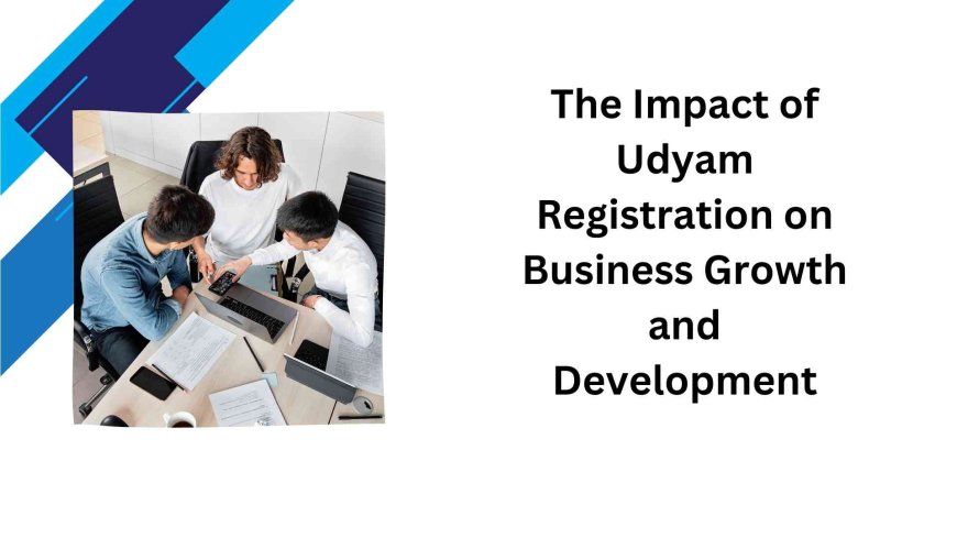 The Impact of Udyam Registration on Business Growth and Development