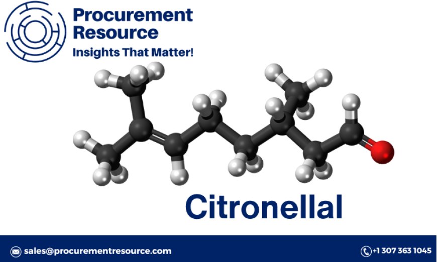 Citronellal Production Process with Cost Analysis